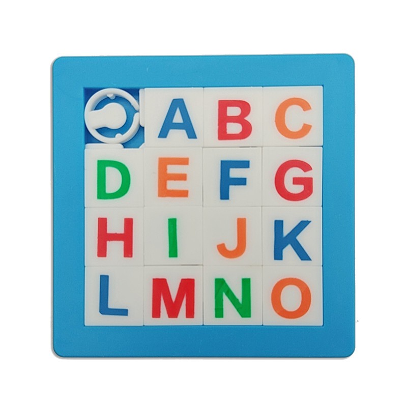Đồ chơi phát triển trí tuệ, đồ chơi ghép hình chữ cái và chữ số cho bé (size 7cm x 7cm)