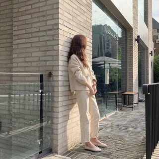 C5 - Áo khoác dạ lửng handmade