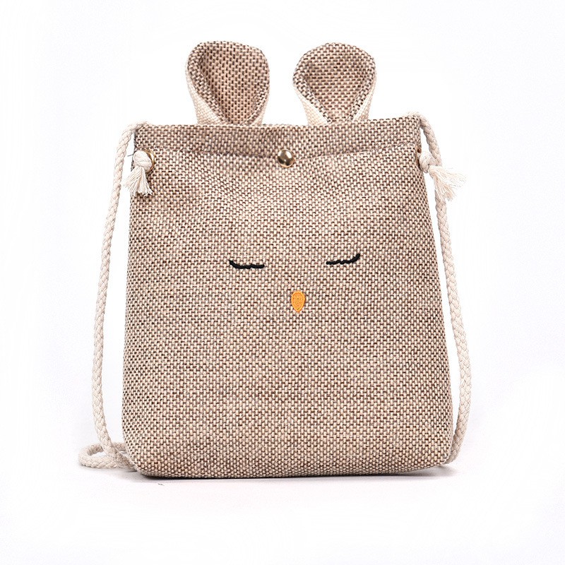 Túi Tote Tai Thỏ ulzzang Nhỏ Xinh