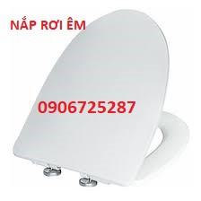 Nắp bồn cầu cao cấp rơi êm HA37 , không gây tiếng động, nhựa ABS siêu bền