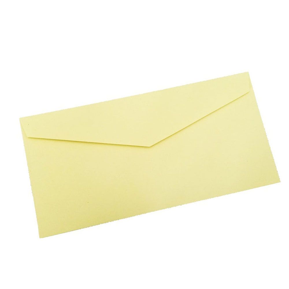 Set 20 Phong Bì Bằng Giấy Đa Năng Kích Thước 220x110mm Nhiều Màu Sắc Dùng Làm Quà Tặng