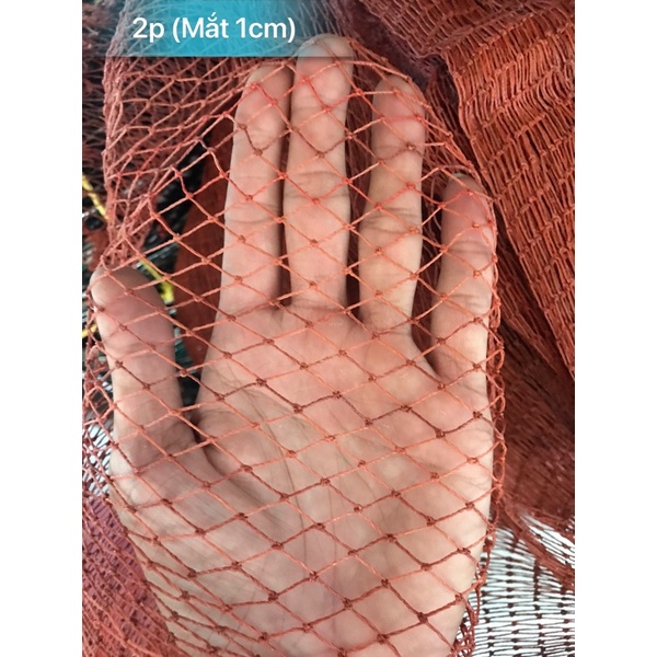 1kg Lưới Đỏ Làm Gió,Làm Lú Dây, Mắt lưới 06cm , 0,8cm, 1cm , 1,2cm , 1,5cm