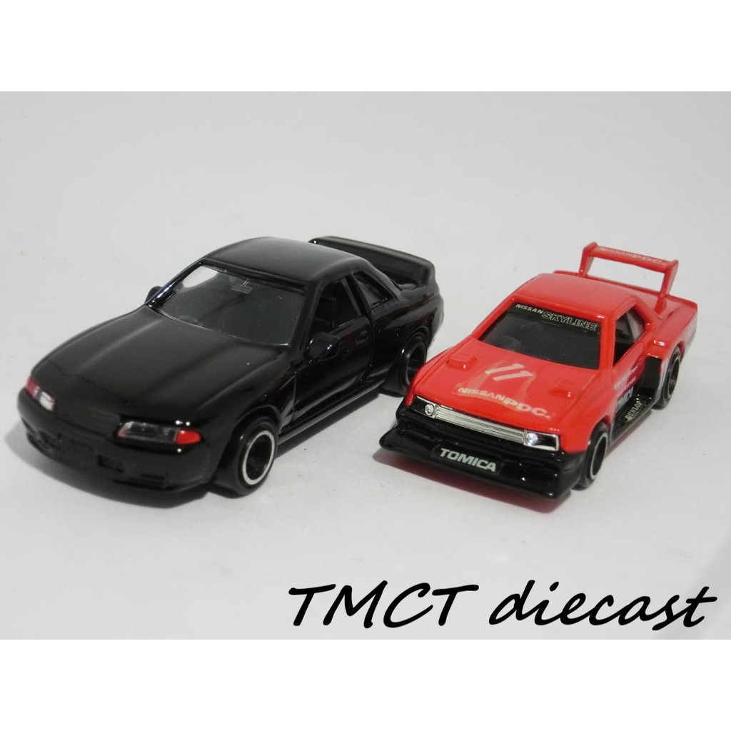 Mô hình 1/64 Tomica Nissan Skyline GT-R No.20 1999 (có gương - đèn nhựa) - Skyline Silhouette Formula Made in China