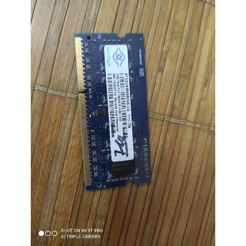 Ram DDR3 2gb
