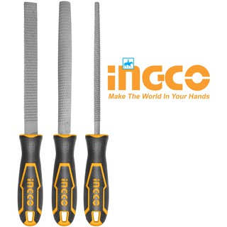 INGCO Bộ 3 Giũa Dũa Gỗ 8inch Wood File Set HKTFW0308