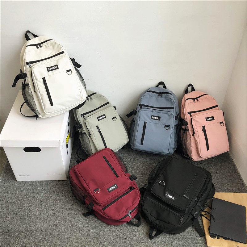 Balo ulzzang basic đựng laptop