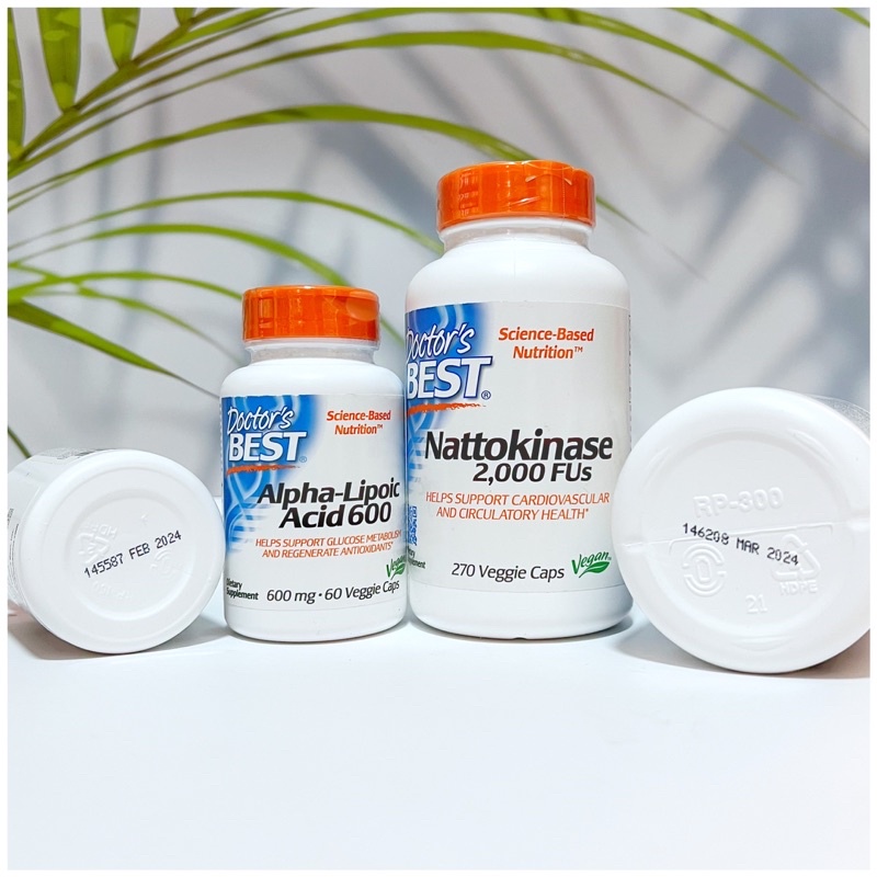 Doctor’s Best Nattokinase 2000 hỗ trợ tim mạch 90 viên