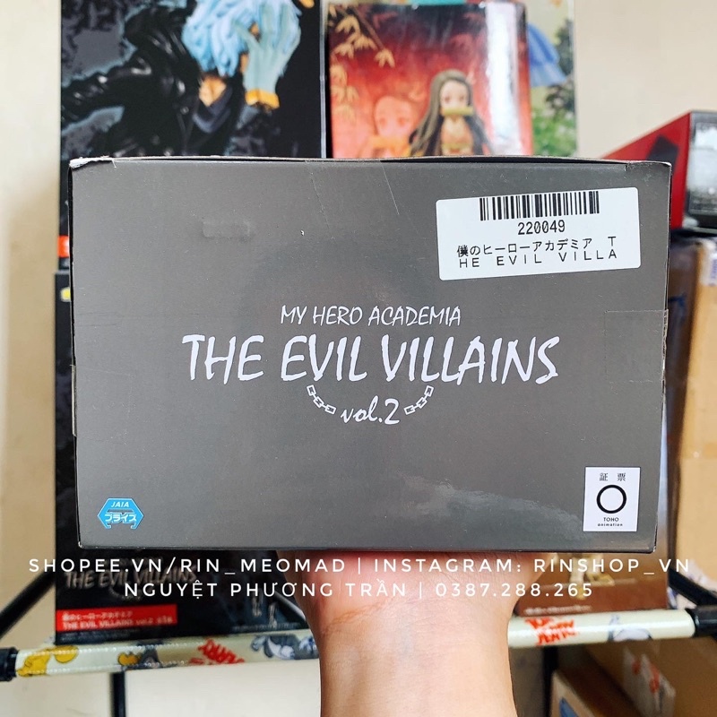 [BANPRESTO] Mô hình chính hãng The Evil Villains - My Hero Academia - Shigaraki Tomura Vol. 2