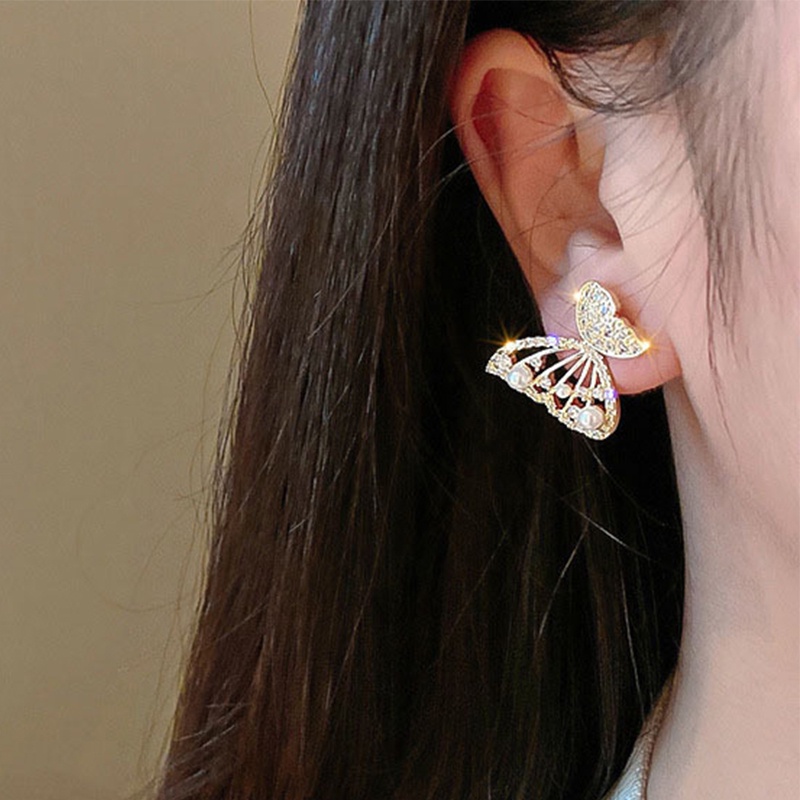 Hoa Tai Ngọc Trai Thời Trang Dành Cho Nữ