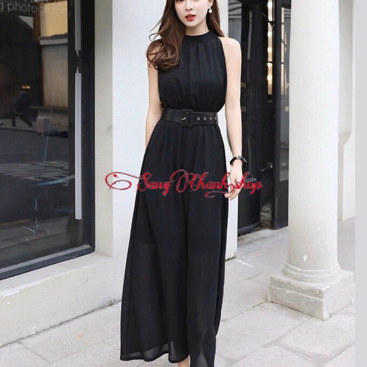 Váy Maxi Kèm Nịt | Đầm Sang Chảnh| Đầm Che Khuyết Điểm Chân Mẫu Hot 2020 | BigBuy360 - bigbuy360.vn