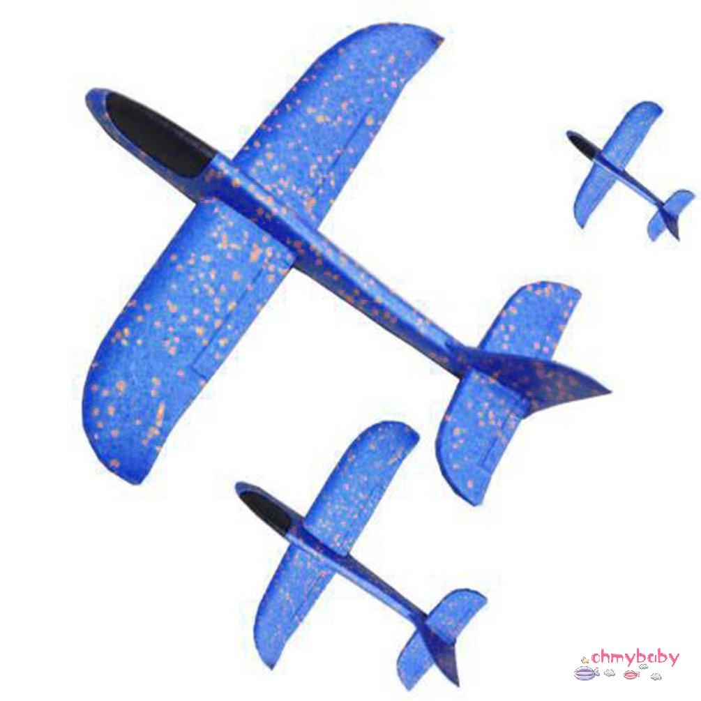 【OMB】 Led Form Airplane Hand Launch Throwing Glider Aircraft Foam EPP Airplane Toy