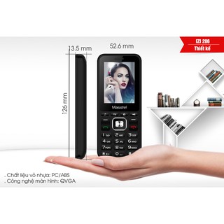 Điện Thoại Masstel iZi 206