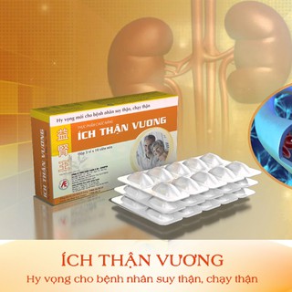 ÍCH THẬN VƯƠNG [Chính hãng] Giúp giảm triệu chứng và biến chứng của suy thận
