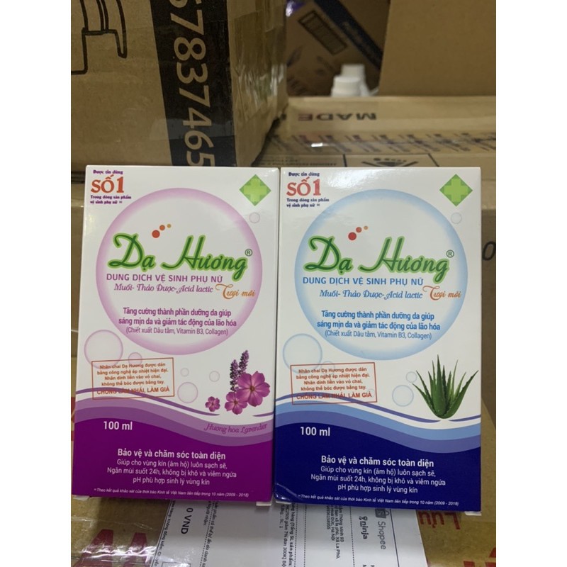 Dung Dịch Vệ Sinh Phụ Nữ Dạ Hương 100ml