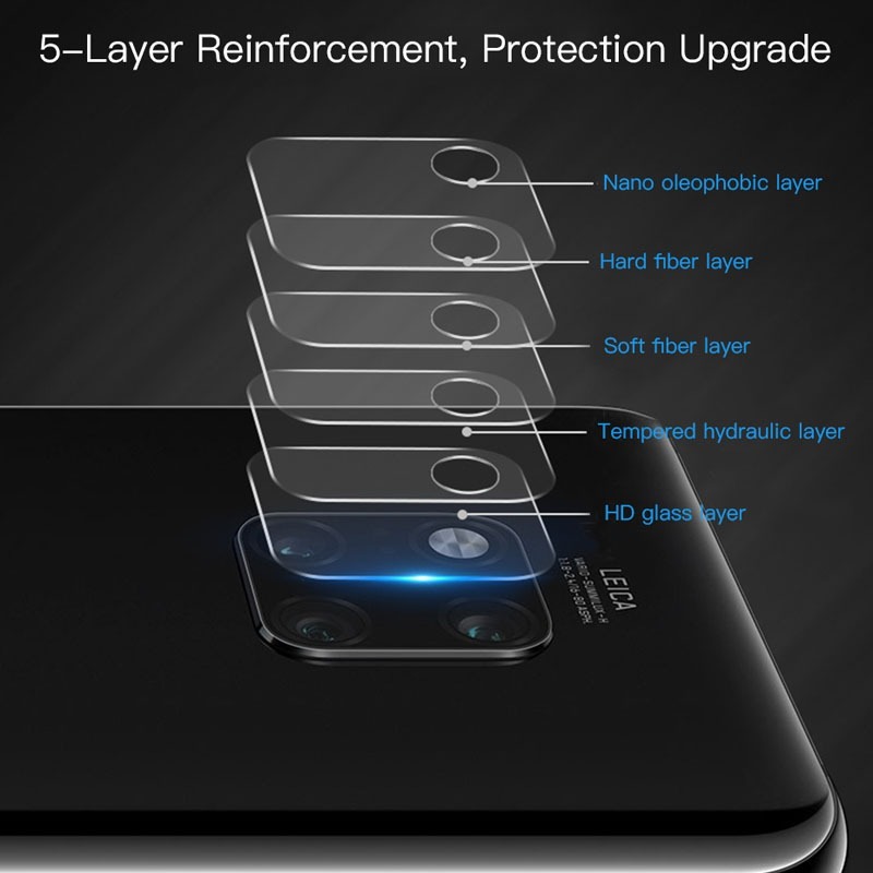 Kính cường lực bảo vệ camera cho Huawei Nova 7 Se 7i 5t 5 Pro 4e 4 3i 3e 3 2i 2 Lite