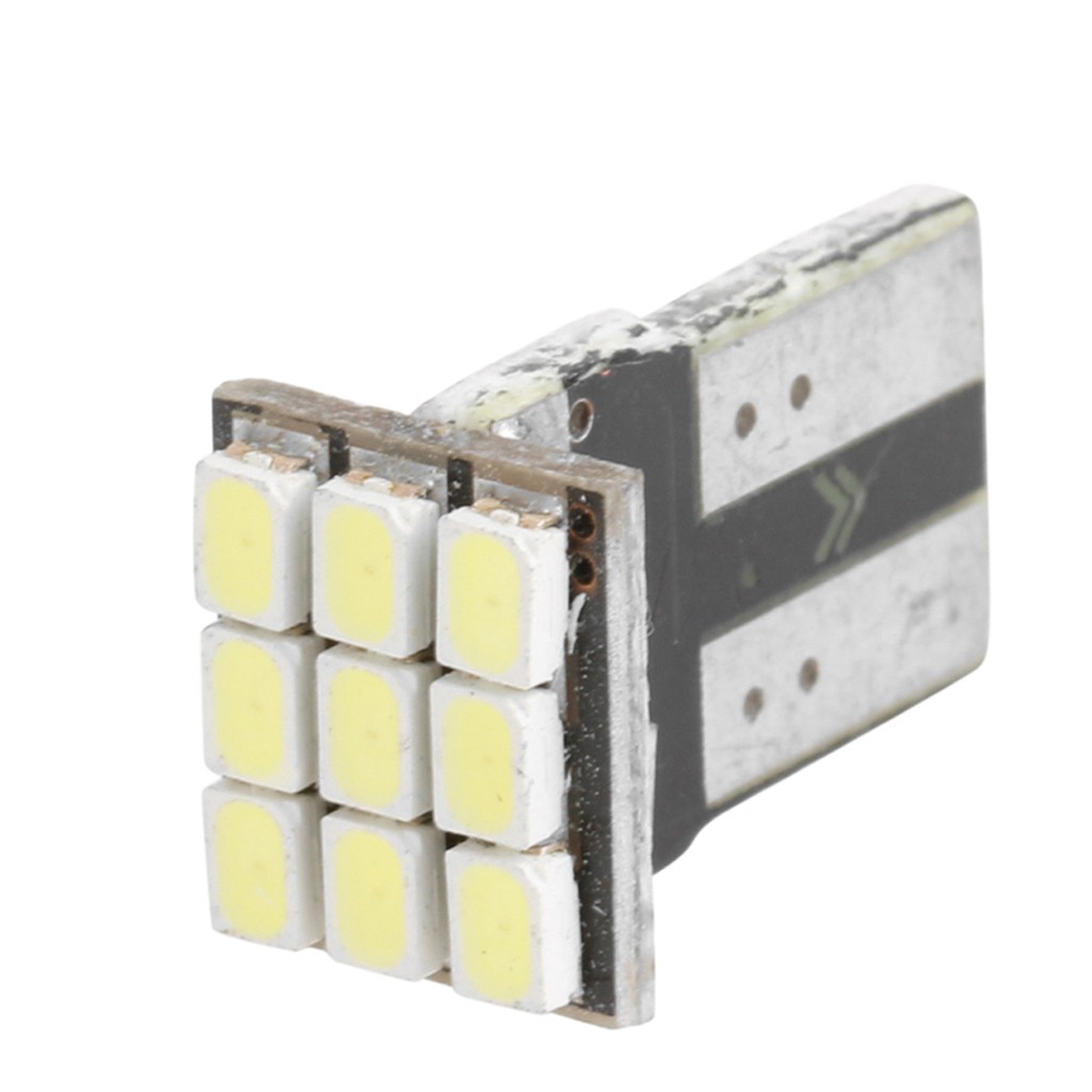 Đèn LED T10 W5W 1206 9SMD chiếu biển số tiện lợi cho xe ô tô