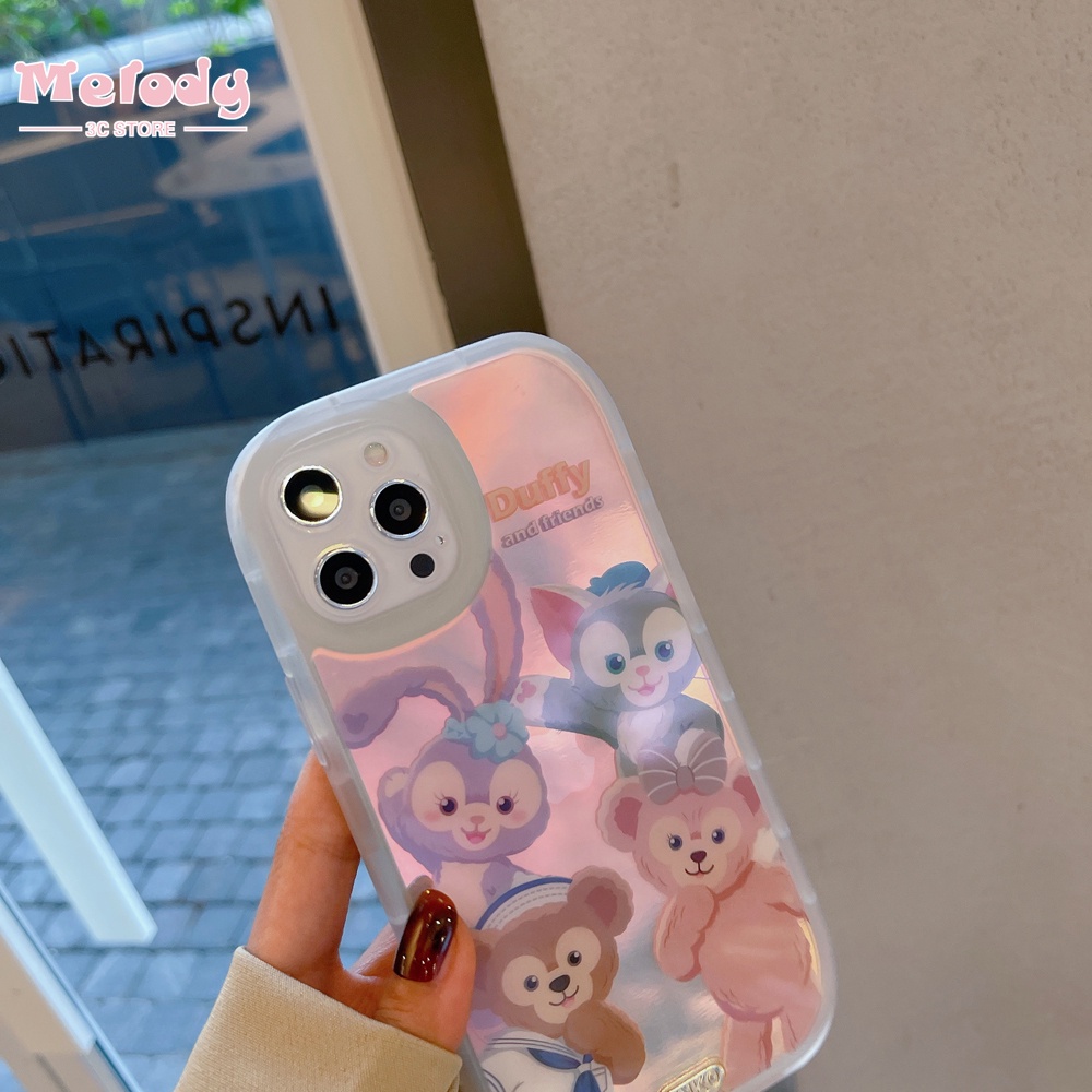 Ốp Điện Thoại Mặt Lưng Cứng Màu Laser Bóng Góc Bo Tròn Bảo Vệ Cho iPhone 12promax/11pro/Xr/X | BigBuy360 - bigbuy360.vn