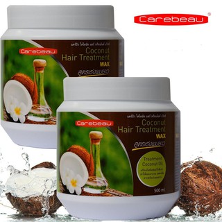 Kem ủ tóc tinh dầu dừa siêu mượt Carebeau Coconut Hair Treatment 500ml