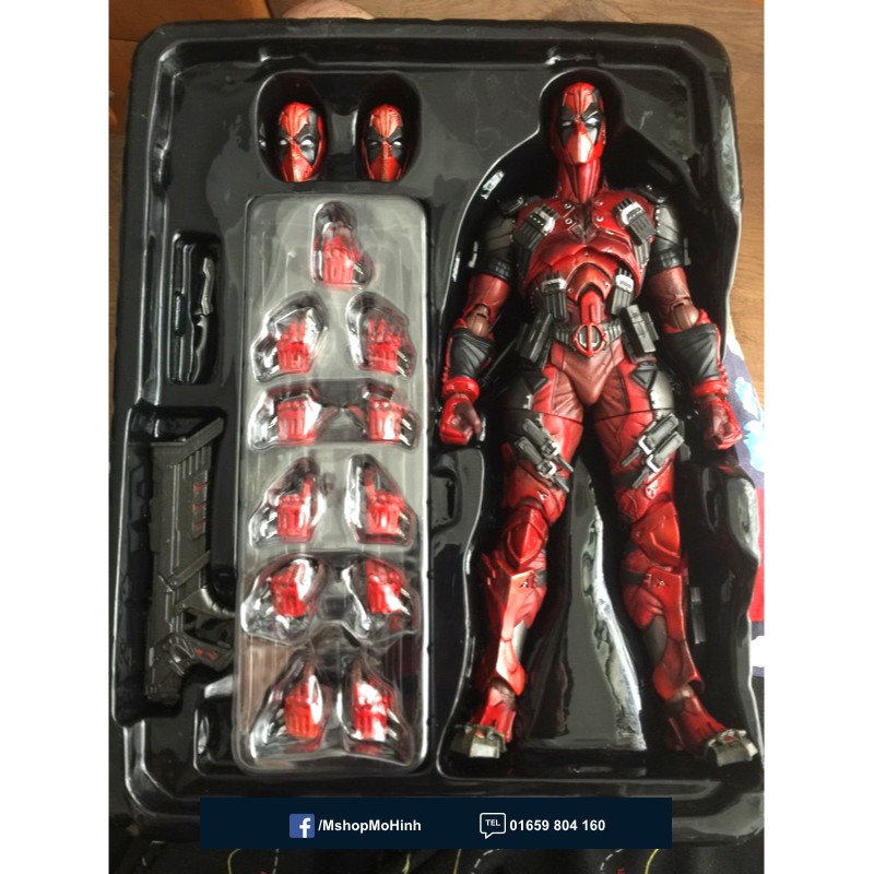 Mô Hình đồ chơi nhân vật PAK Deadpool  Play Art Kai PAK- cao khoang 26cm