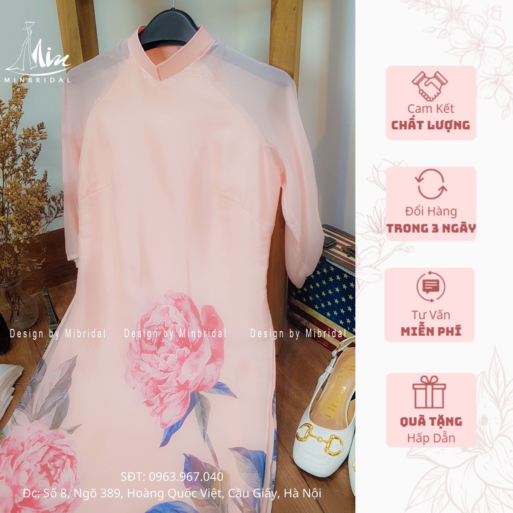 Áo dài chơi tết mà hồng lợt cực xinh cho phái đẹp | BigBuy360 - bigbuy360.vn