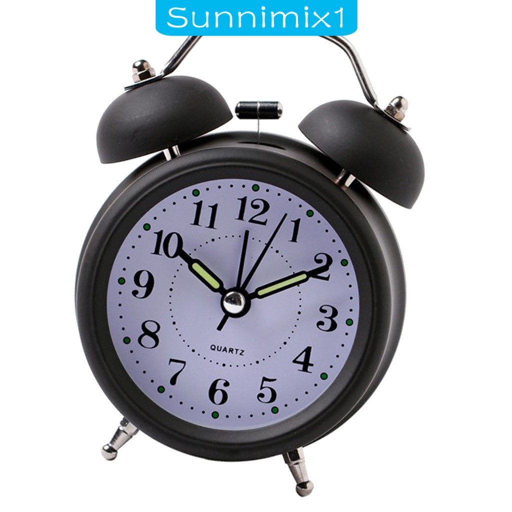 Đồng Hồ Báo Thức Có Chuông Hiển Thị Giờ Sunnimix1 12h