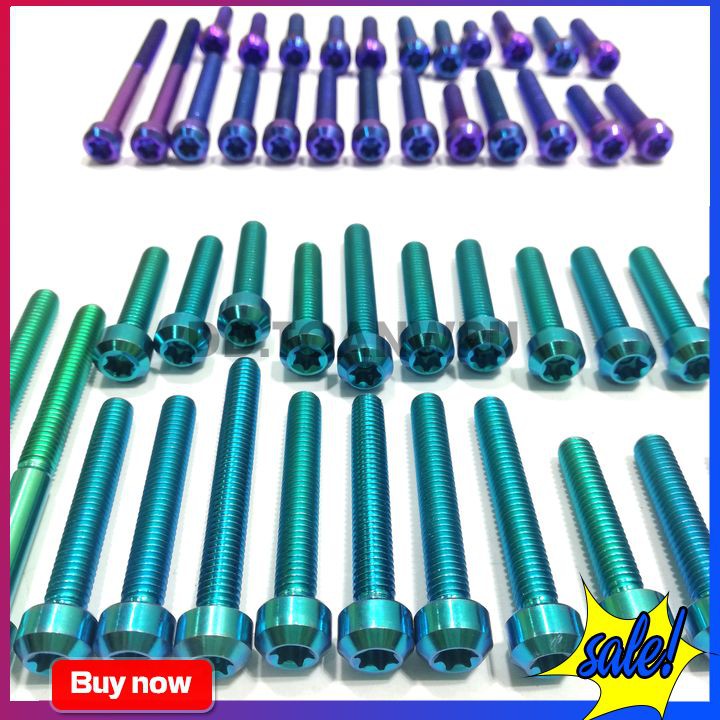 Full Bộ Ốc Gắn Lốc Máy cho xe Raider Xăng cơ - Siêu chất Siêu rẻ