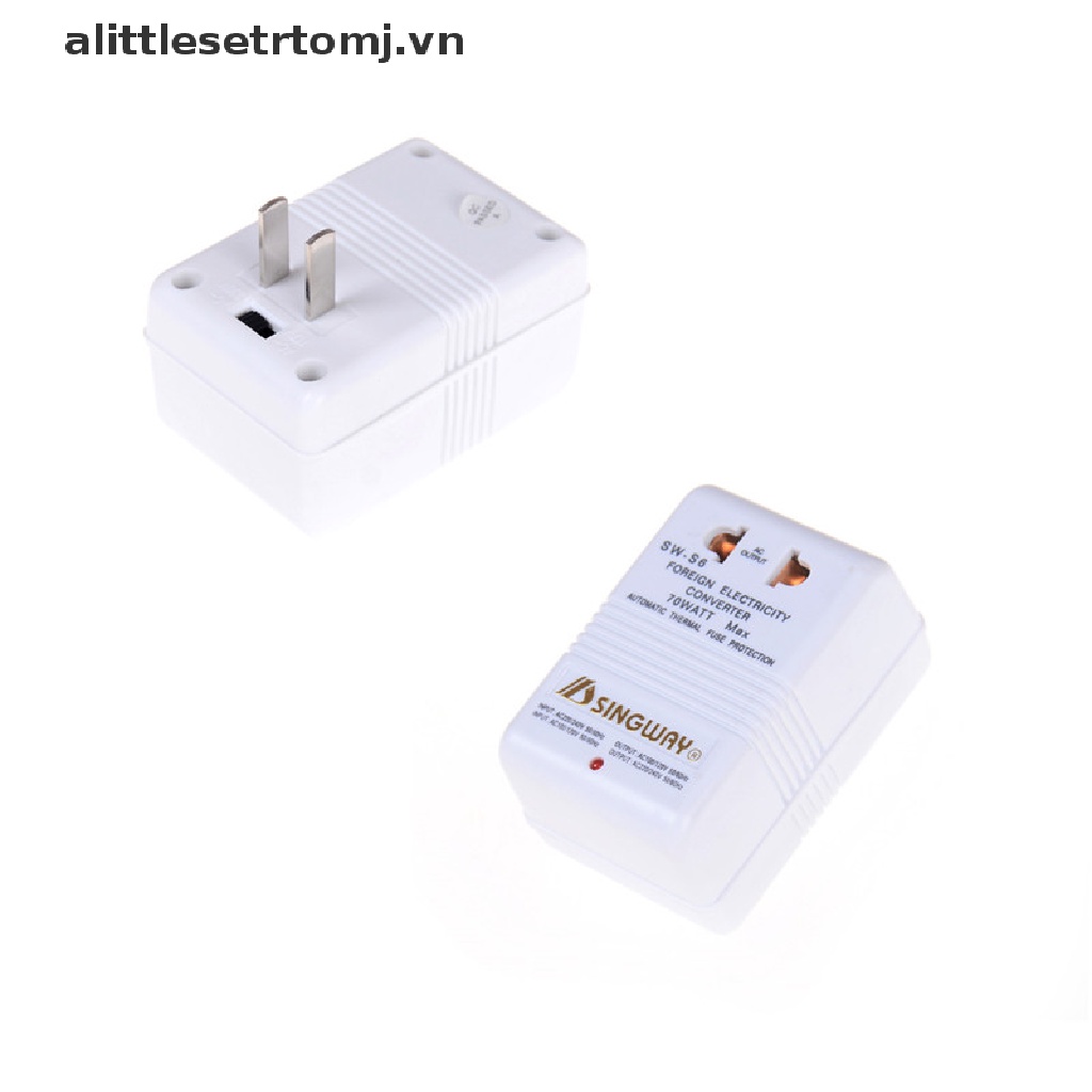 Phích Cắm Chuyển Đổi Điện Áp 30W 110v Sang 220v 70W Tiện Dụng Khi Đi Du Lịch