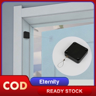 'COD' 800g Pull Automatic Door Closer,Automatic Sensor Door Closer,Automatically Close for All Doors,Punch-Free,Steel rope length 1.2m ET