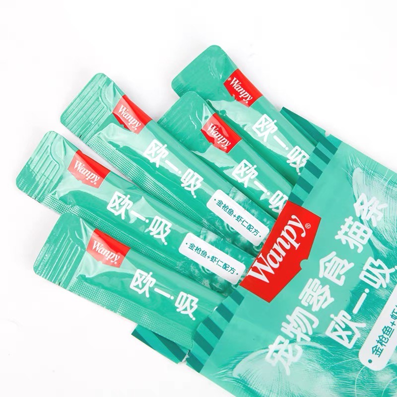 [HÀ NỘI] Súp Thưởng Wanpy Cao Cấp Gói 5 thanh 14gr