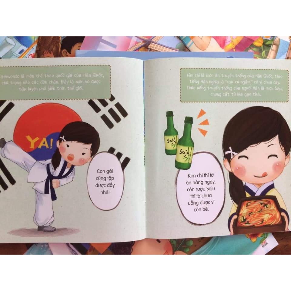 Sách Vòng quanh Thế Giới nhiều nước có chọn lẻ