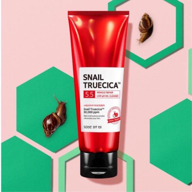 [RẺ VÔ ĐỊCH] Sữa Rửa Mặt Ốc Sên Snail Truecica Some By Mi Fullsize 100ml