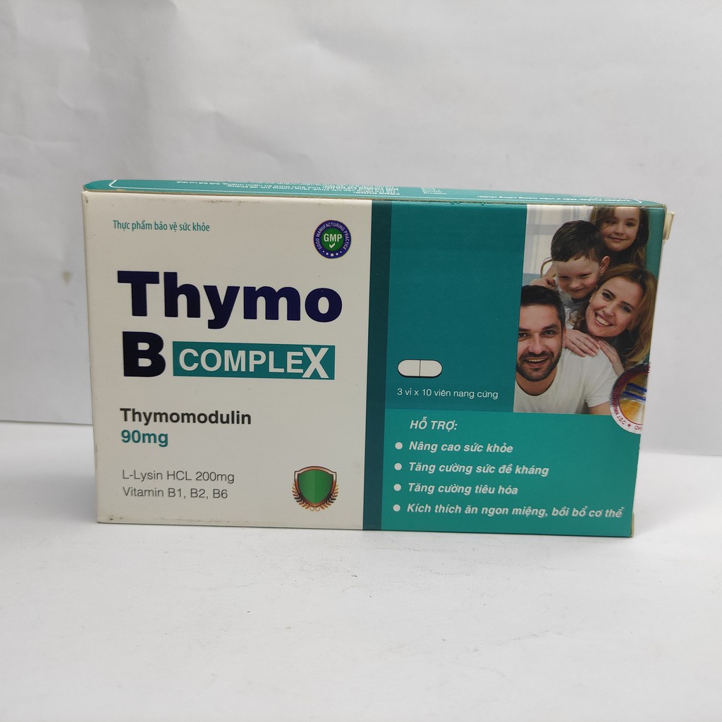 Thymo B compleX hộp 30 viên
