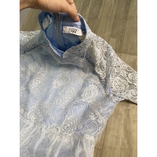 2hand đầm xanh kiểu