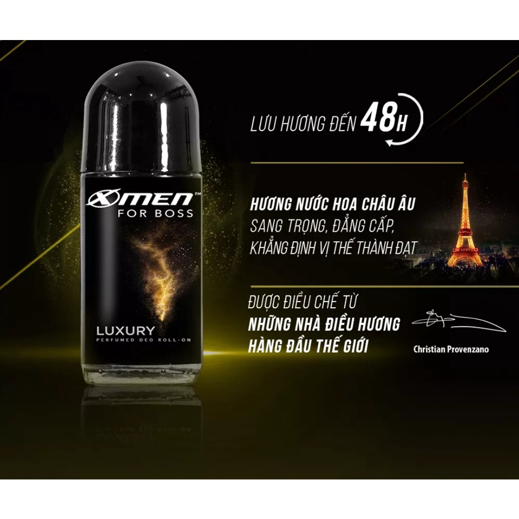 Lăn khử mùi X-men for boss hương luxury 50ml