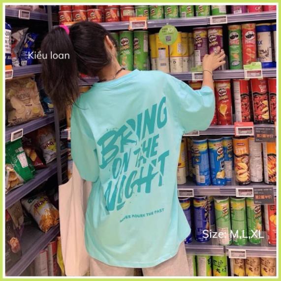 Áo thun , áo phông tay lỡ [ BRING ] Unisex .