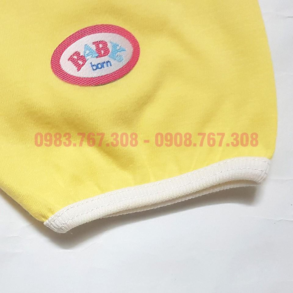 Combo 5 Quần Sơ Sinh Baby Born Màu + 5 Quần Baby Born Họa Tiết Chất Cotton Mỏng, Mát Cho Bé