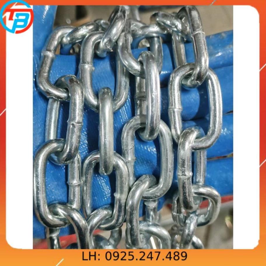 Dây xích sắt mạ kẽm [ Phi 6mm ] CÁP THÉP Thái Bình VinàN