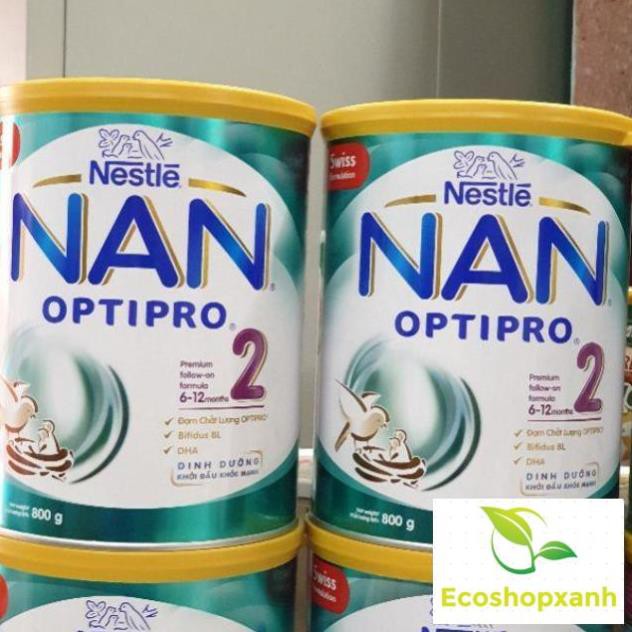 Sữa NAN OPTIPRO 2 Mẫu Mới 800g (Date 2021)