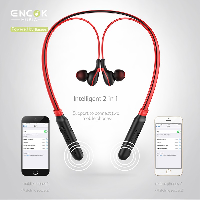 Tai nghe bluetooth Baseus Encok Neck Hung S16