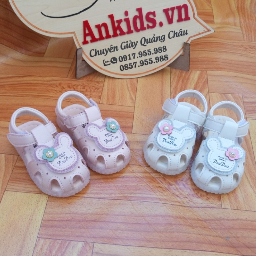 sandan cho bé gái mới tập đi siêu dể thương Ankids 613