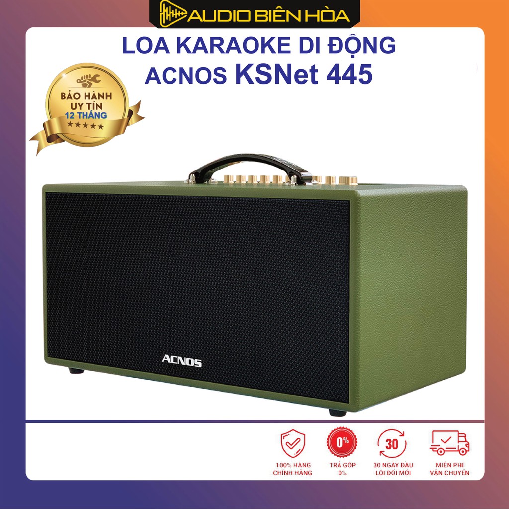 Loa ACNOS KSNet445 - Karaoke Di Động - Bảo Hành 12 Tháng