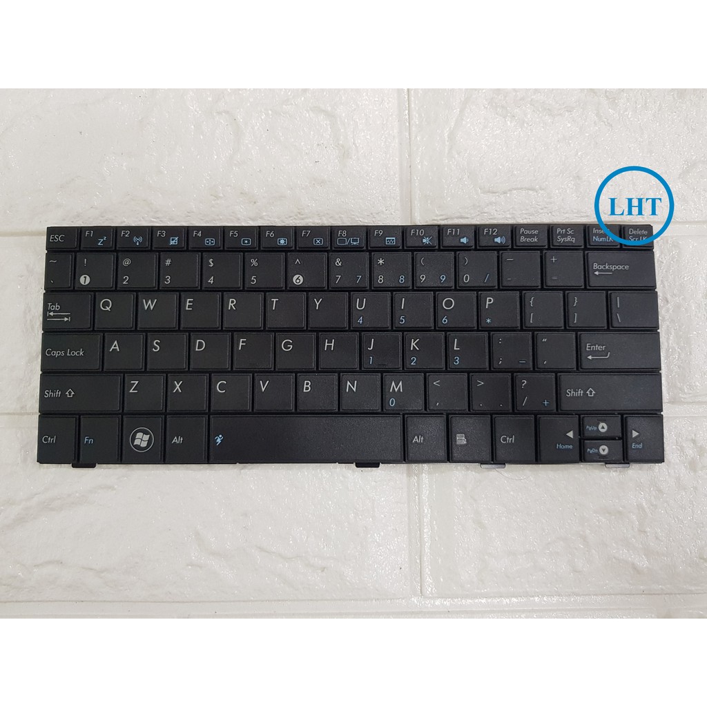 Bàn phím Laptop Asus EeePc 1005HA, 1001HA, 1008HA, R101, R101D màu Đen - Trắng nhập khẩu