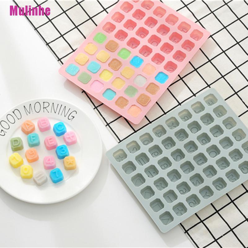 Khuôn Silicone Làm Đá / Sô Cô La / Bánh Hình Chữ Cái