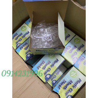 Khẩu trang nhựa mica hộp 10 chiếc