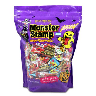 Kẹo con dấu Hàn Quốc - Monster Stamp Candy 1064g