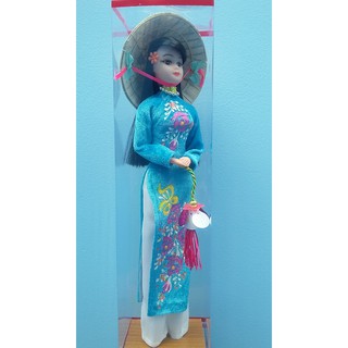 BÚP BÊ VẢI NHUNG XANH DƯƠNG