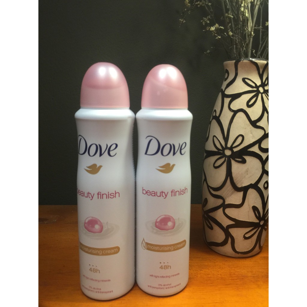 Xịt Khử Mùi Dove Beauty Finish Moisturising Cream 150ml [Chính hãng]