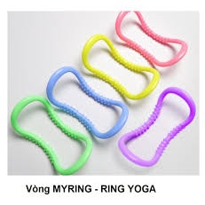 Vòng Tập Yoga Myring Chất Liệu Nhựa ABS Cao Cấp Có Gai Massage