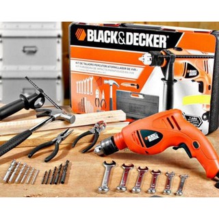 Bộ máy khoan búa BLACK & DECKER HD560K-B1
