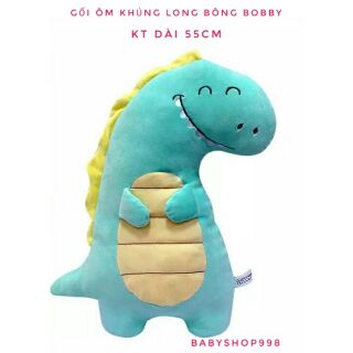 🌺 gối ôm khủng long bông bobby cho bé.